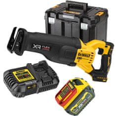 DeWalt Šabľová píla DCS386T1 s líščím chvostom 18 V