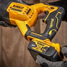 DeWalt 18V bezkartáčová šabľová píla