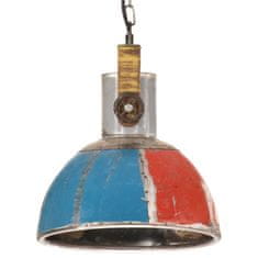 Vidaxl Industriálna okrúhla závesná lampa 25 W farebná 30 cm E27