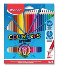 Maped - Bezdrevné pastelky Color´Peps Strong 24 ks