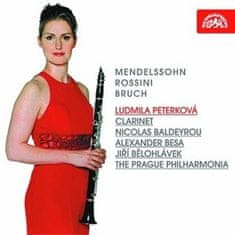 Mendelssohn-Bartholdy / Rossini / Bruch : Skladby pre klarinet a orchester - CD