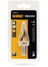 DeWalt Stupňovitý vrták do kovu 4-22 mm TITANIUM