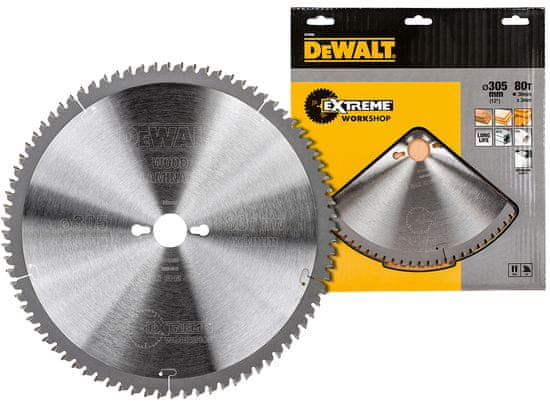 DeWalt kotúčová píla 305x80z x30 s vidlicou