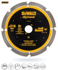 DeWalt Kotúčová píla 216x30mm vidlica EXTREME DT1473