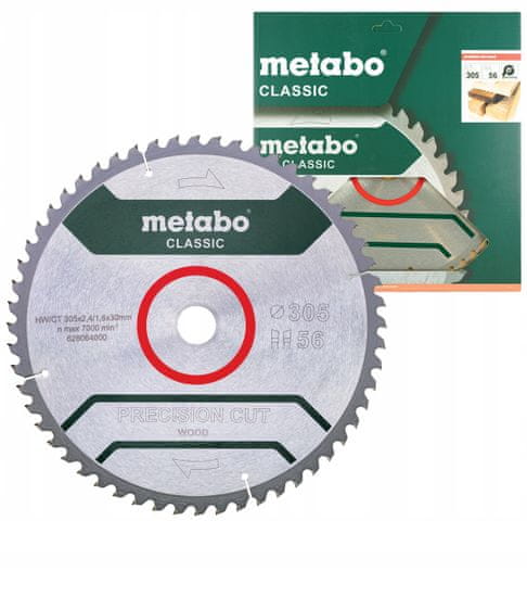 Metabo Kotúčová píla na drevo 305x30mm šírka 56 zubov