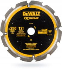 DeWalt Kotúčová píla 250x30mm vidlica EXTREME DT1474