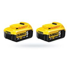 DeWalt Rázový ovládač aku. 18V 2x5Ah 205Nm