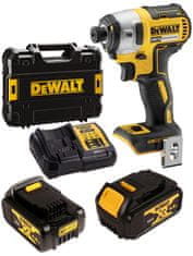 DeWalt Rázový ovládač aku. 18V 2x4Ah 205Nm