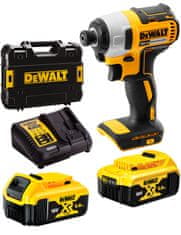 DeWalt Rázový uťahovák BL akumulátor 18V 2x5Ah 170Nm