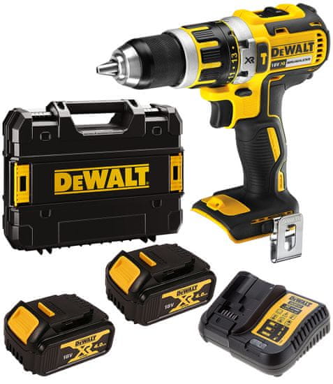 DeWalt Skrutkovač 18V Impact 60Nm 2x4Ah BRUSH TSTAK