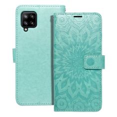 FORCELL Puzdro / obal pre Samsung Galaxy A42 5G mandala zelené - kniha Forcell MEZZO Book