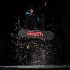 Switch Boards Jibbing Board 95cm Abstract + Viazanie + Prekážka pre deti - jibbingowa doska ako snowboardu pre učenie trikov na trampolíne alebo na prekážke