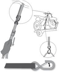 Acerbis upínacie popruhy TIE DOWNS Big 35mm x 2,05m čierne