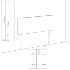 Petromila vidaXL Boxspring posteľ s matracom tmavosivý 120x200 cm látka