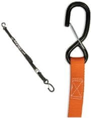 Acerbis upínacie popruhy TIE DOWNS 25mm x 2m černo-oranžové