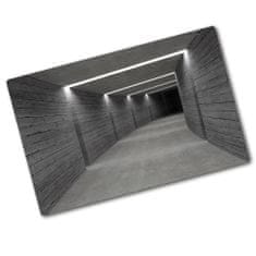 Wallmuralia.sk Kuchynská doska zo skla Betónový tunel architektúra 2x40x52 cm