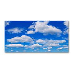 Wallmuralia.sk Foto obraz akryl do obývačky Oblaky na nebi 100x50 cm 2 prívesky