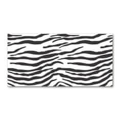 Wallmuralia.sk Foto obraz akryl do obývačky Zebra pozadie 100x50 cm 2 prívesky