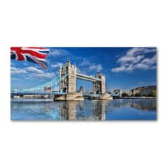 Wallmuralia.sk Foto obraz akryl zvislý do obývačky Tower Bridge Londýn 120x60 cm 2 prívesky