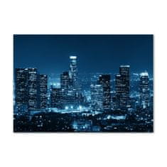 Wallmuralia.sk Foto obraz akryl zvislý do obývačky Los Angeles noc 125x50 cm 2 prívesky