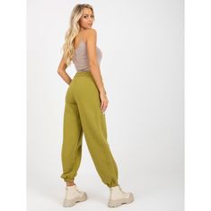 FANCY Dásmke jogger tepláky AILENE olivové FA-DR-8056.43P_390607 L-XL