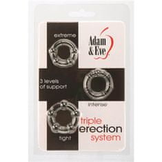 Adam & Eve Adam & Eve Triple Erection System 3 pack