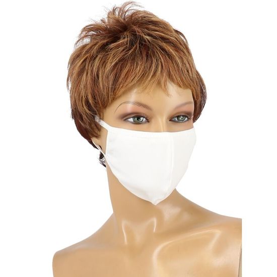 ORION COVID-19 COTTON MASK - WHITE