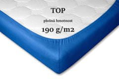 Dadka Jersey plachta modrá kráľovská 70x140x10 cm