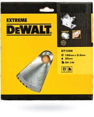 DeWalt DT1088 hliníkový kotúč na drevo 165x20mm 54z