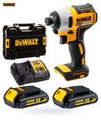 DeWalt Rázový uťahovák BL akumulátor 18V 2x1,5Ah 170Nm