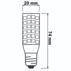 LUMILED 4x LED žiarovka E14 T25 10W = 75W 970lm 4000K Neutrálna biela 320°