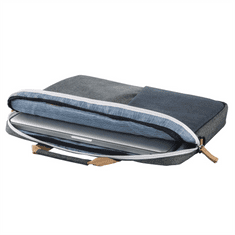 HAMA taška na notebook Florenz, 34 cm (13,3"), farba šedá / modrá