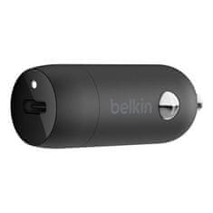 Belkin BOOST CHARGE 20W USB-C Power Delivery nabíjačka do auta, čierna