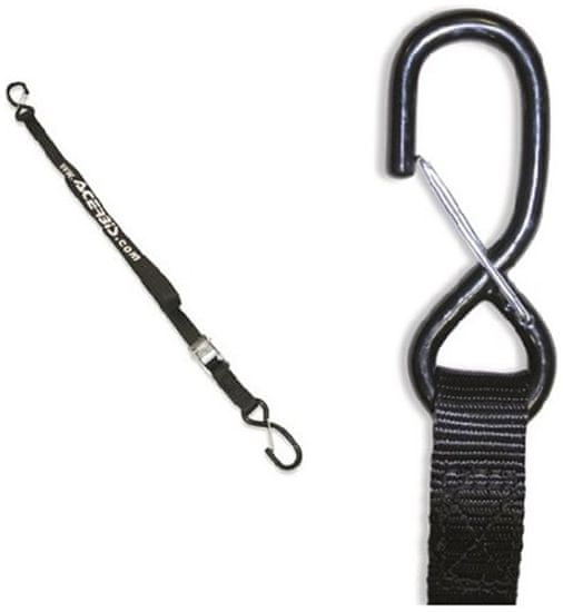 Acerbis upínacie popruhy TIE DOWNS 25mm x 2m čierne