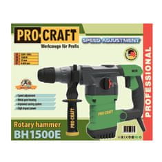 Procraft BH1500E kombinované kladivo SDS-plus 1500W 5J