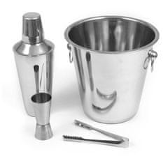 KINGHoff Barmanská sada, shaker, Koktailový bar Set 4 ks Kh-1244