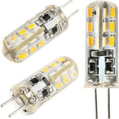 LUMILED 10x LED žiarovka G4 CAPSULE 2W = 20W 200lm 3000K Teplá biela 270°