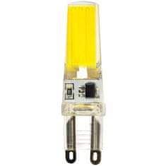 LUMILED 4x LED žiarovka G9 COB 5W = 50W 550lm 6000K Studená biela 360°