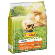 Friskies BALANCE 3kg kura a zelenina granule pre psov