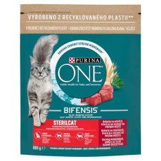 Purina ONE 800g Sterilcat s hovädzím