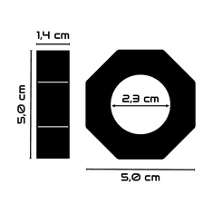 ORION POWERING SUPER FLEXIBLE RESISTANT ANGULAR RING