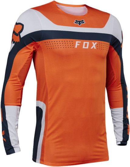 FOX dres FLEXAIR Efekt fluo modro-oranžovo-biely