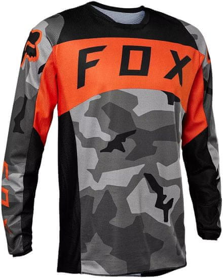 FOX dres FOX 180 Bnker camo černo-oranžovo-šedo-camý
