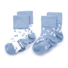 detské ponožky Stay-on-Socks 0-6m 2páry Party Blue