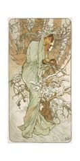 Pohľad Alfons Mucha – Winter, dlhý