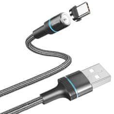 Northix Kábel USB-C s magnetickou zástrčkou - 1 m 