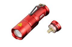 Northix LED baterka CREE Ultrafire - červená 