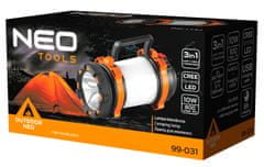 NEO Tools NEO TOOLS 800 lm nabíjateľná kempingová lampa 3 v 1