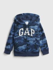 Gap Detská mikina logo print hoodie 4YRS