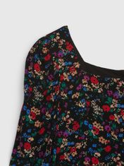 Gap Detské šaty floral Lenzing Ecovero XS